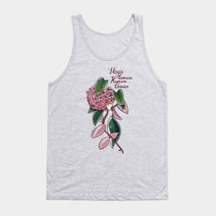 Hoya carnosa Krimson Queen in bloom Tank Top